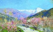 Isaac Levitan Spring in Italy painting